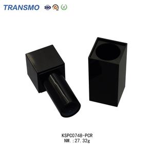 Emballage de rouge à lèvres magnétique en plastique recyclé vide, tube de rouge à lèvres de luxe, tube de gloss à lèvres vide - Product Image 5