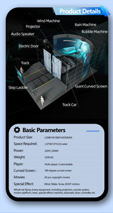 Cine Orbital Eplay de 12 Jugadores, Proyección Inmersiva, Espacio Popular, Cine 9D a Simple Vista, Ideas de Negocio con Pequeña Inversión - Product Image 5