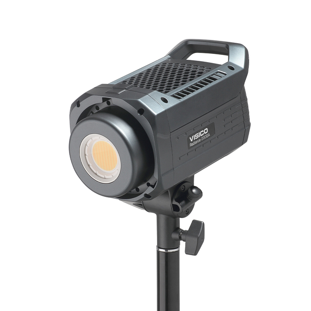 Professional 200W Photography Lighting Equipment Cob Bi-Color 3200-5600K Daylight LED Video Light Portable 2.4G+ APP