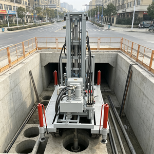 Piccola Impianto di Perforazione Blu per Pozzi d'Acqua in Zone Soggette a Movimenti di Terra - Product Image 2