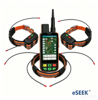 Traceur GPS pour chien de chasse professionnel Eseek, prend en charge jusqu'à 20 colliers, service OEM personnalisé pris en charge