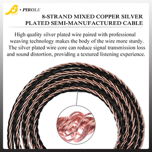 Câble <span class=keywords><strong>audio</strong></span> 8 brins Jack 3,5 mm pour réparation de <span class=keywords><strong>casque</strong></span>, réparation de <span class=keywords><strong>casque</strong></span> DIY, entretien de <span class=keywords><strong>casque</strong></span>, fils semi-finis - Product Image 6