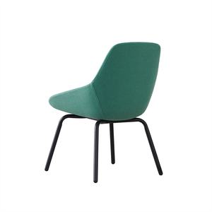 Fauteuil de salon rembourré de style nordique moderne, fauteuil contemporain en tissu pour la maison, le bureau et la réception des invités - Product Image 4
