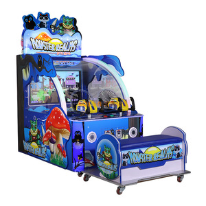 Máquina <span class=keywords><strong>de</strong></span> Juego <span class=keywords><strong>de</strong></span> Tiro con Monedas para 1 Jugador, con Pantalla LED y Sensor <span class=keywords><strong>de</strong></span> Movimiento, para Niños - Product Image 2