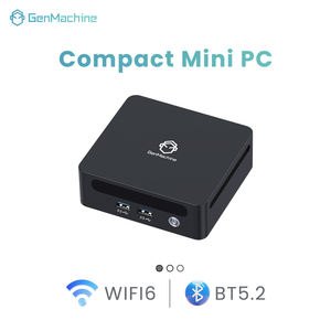 GenMachine Mini PC AMD Ryzen5 5500U 32GB RAM 512GB SSD Win 11 Business Office Gebruik <span class=keywords><strong>3</strong></span>-Scherm Ondersteuning 1G LAN Wifi 6 BT 5.2 - Product Image 1