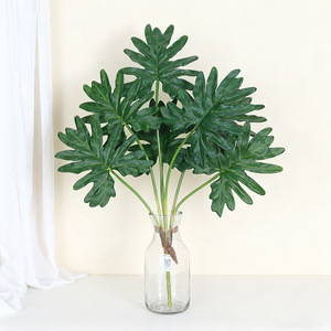 Ramo de Loto de Plástico Realista, Decoración para el Hogar y Jardín, Planta Artificial Moderna, Flores Naturales, Carteras con Flores, Flor Artificial - Product Image 2