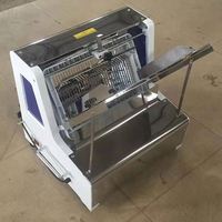 Machine à trancher le pain commercial, machine à couper le pain grillé, coupe-pain électrique pour boulangerie, restaurant, magasin d'alimentation
