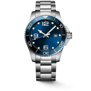 Dive Style Mechanical Watch with Rotating Bezel and Stainless Steel Bracelet for Sports and Casual Activities Longinesing - Product Image 3