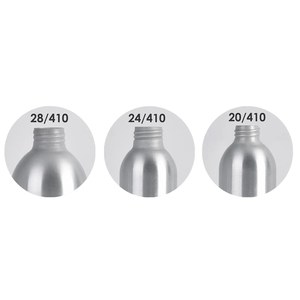 Flacon en aluminium 30ml 50ml 20/410 avec bouchon, rechargeable, sans BPA, emballage cosmétique pour huiles essentielles, échantillons <span class=keywords><strong>de</strong></span> soins <span class=keywords><strong>de</strong></span> la peau pour voyage - Product Image 5