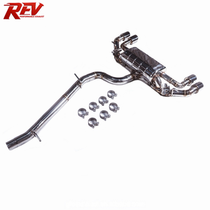 Système d'échappement Catback en acier inoxydable 304 REV RDA0077 pour VW Golf 7R/7.5R 2.0T (2015-2016) avec silencieux à commande de valve, épaisseur 1,5 mm - Product Image 5