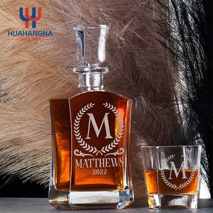 Old Fashioned 9oz Square Clear Rock Vasos de whisky Base pesada Transparente Old Fashioned Whisky Glass para licor <span class=keywords><strong>Tequila</strong></span> Vodka - Product Image 1
