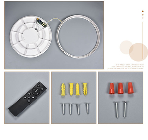 Hiện đại 40W 50W 60W siêu mỏng dẫn ánh sáng trần lựa chọn màu sắc 3cct bề mặt gắn kết cho văn phòng nhà Đèn trần lõm - Product Image 5