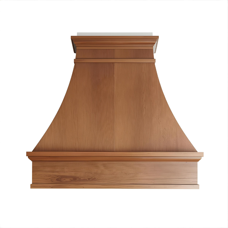 Hood Surround Elegant Solid Wooden Vent