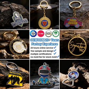 様々な色のカスタムハート型亜鉛合金キーホルダー、ロゴやテキストをカスタマイズ可能、ファッション販促ギフトキーリング、卸売 - Product Image 6