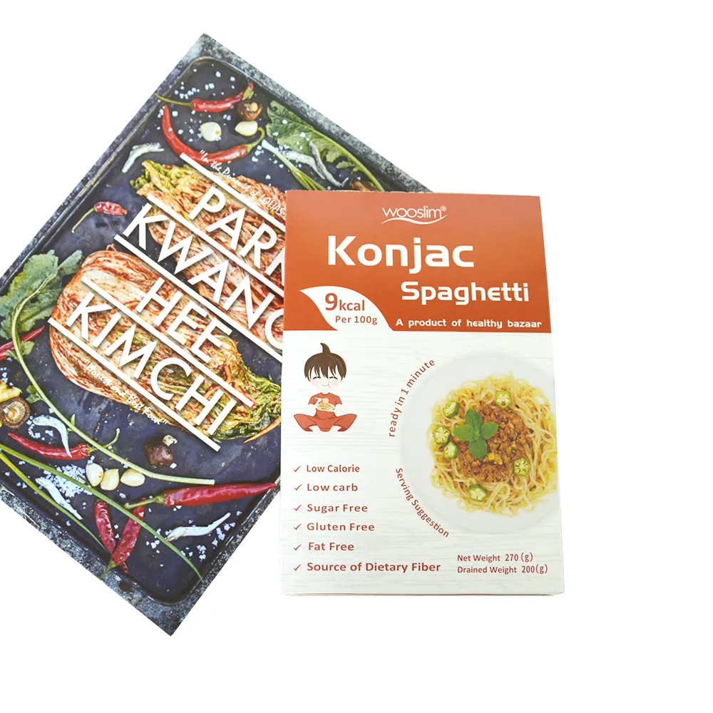 Low GI Keto Foods Weight Loss Konjac Shirataki Noodles with Halal Certificate