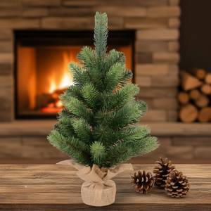 <span class=keywords><strong>Sapin</strong></span> <span class=keywords><strong>de</strong></span> Noël <span class=keywords><strong>artificiel</strong></span> floqué vert miniature <span class=keywords><strong>de</strong></span> haute qualité, personnalisé, <span class=keywords><strong>de</strong></span> 2 à 3 pieds, avec lumières LED pré-éclairées pour la décoration intérieure - Product Image 1
