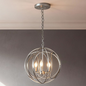 Tianzhen Chandelier Gold Ironwork 3-Head LED Pendant <b>Light</b> For Living Room Bedroom Hallway - Product Image 2