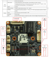 Module de surveillance XM IPC IVG-N8F 4K 8MP AI avec détection humaine et lumière chaude sur carte SD