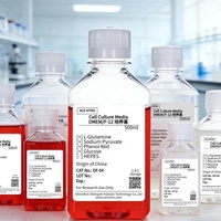 Réactifs de laboratoire Milieux de culture cellulaire DMEM/F-12 DF-04 avec Glucose L-Glutamine Pyruvate de sodium Rouge de Phénol HEPES