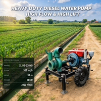 Pompa Air Diesel 6 Inci High Flow 300m3/jam 30m Head untuk Pertanian, Irigasi, dan Penyemprotan - Produsen Unit Pompa