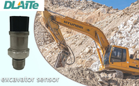 Capteur de pression haute performance en acier inoxydable KM16-S30 compatible avec les excavatrices SH240-5 SH200, pièces hydrauliques robustes pour l'exploitation minière