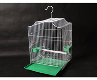 Cage à oiseaux portable en fil de fer de haute qualité, spacieuse et durable, grande taille pour l'élevage et l'établissement de Mynah, perroquets et perruches à la maison