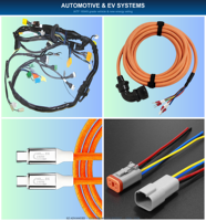 Kabel Harness Listrik Custom Jst Molex Sh Gh Zh Ph Eh Xh Vh Inti Tembaga Ip66 Konektor Adaptor - Ukuran Kustom Pabrik