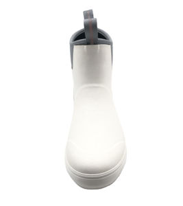 Bottes <span class=keywords><strong>de</strong></span> pluie en caoutchouc néoprène léger unisexe <span class=keywords><strong>de</strong></span> couleur blanche pour pont, <span class=keywords><strong>pêche</strong></span>, bottes <span class=keywords><strong>de</strong></span> <span class=keywords><strong>pêche</strong></span> à la voile - Product Image 3