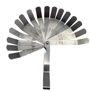 Hochpräzise 0,05-1,00mm Fühler messgeräte 20 Klingen Spalt lehre Flexible Kegel lehre Fühler lehre - Product Image 1