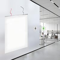 Film intelligent à cristal liquide VLT 92% ultra-transparent pour vitres, compatible domotique, pour bâtiments et hôtels