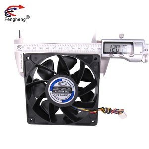 Quạt hút công nghiệp 12038 EC 220volt 0.2A 6000rpm 120x120x38mm Khối lượng không khí lớn Quạt làm mát 7 cánh quạt trường hợp 120mm - Product Image 3