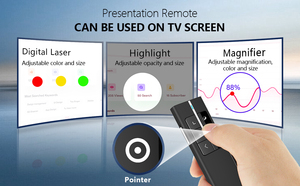 Norwii N99s BLE Productos innovadores 2025 Punteros de presentador multifunción para presentación en <span class=keywords><strong>Powerpoint</strong></span> - Product Image 3