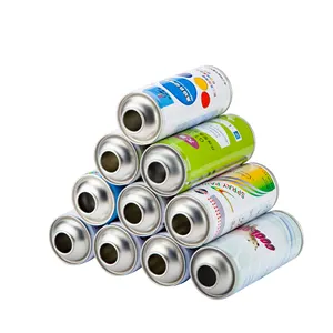 Refillable Empty Air Pressure Spray Compressed Air Tin Aerosol Can Tinplate Metal Tin Container