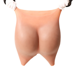 Braguitas de silicona sexy para bikini y playa con realce de glúteos, entrepierna abierta, con pantalones acolchados de talla grande, realzador artificial de glúteos - Product Image 4