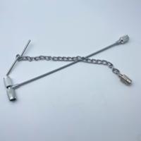 Nouvel outil de pêche de valve de voiture dégonfleur de pneu avec cordon/chaîne pour une installation facile extracteur de valve extracteur de noyau