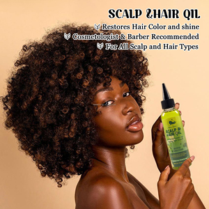 Huile capillaire hydratante et détoxifiante anti-démangeaisons pour la croissance des cheveux à l'huile d'<span class=keywords><strong>olive</strong></span>, marque privée - Product Image 6
