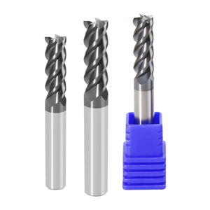 Other Other Bibo Hrc58 D1-4*50/d4*12*75/d4*20*100 Square Milling Cutters Black Nano Coating 4-flutes Endmill Suitable Steel Cnc - Product Image 6