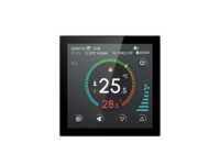 Thermostat de ventilo-convecteur HYT001AC à 3 vitesses, écran tactile, programmable hebdomadaire, contrôleur de température ambiante, compatible avec Tuya