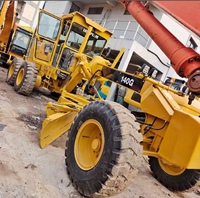 Niveleuse CAT140G d'occasion originale moins chère à vendre-Pompe minière de carrière de construction de routes incluse 2020 modèle d'origine japonaise 1 an