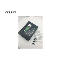 Contrôleur de moteur diesel triphasé en plastique noir LEEDS 5220 avec écran LCD, panneau de commande de démarrage/arrêt automatique, pièces d'alternateur pour groupe électrogène 35A