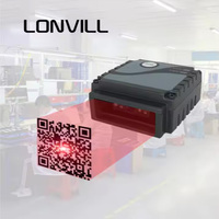 LONVILL QR code scanner Android 2D Barcode Scanner IP67 a la venta, escáner de código de barras inalámbrico con USB RS232