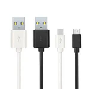 제조 업체 가격 PVC 마이크로 USB 충전 및 데이터 동기화 케이블 1m 1.5m 2m 삼성 안드로이드 휴대 전화 충전기
