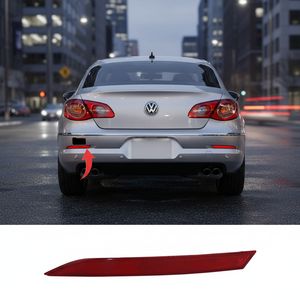 Rear Bumper <b>Reflector</b> Left Side for Compatible with Volkswagen CC 2008-2012 OEM 3C8945105B - Product Image 2