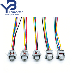 Connecteur étanche 6 broches avec câble flexible pour radar de recul automobile TOYOTA (référence 6189-7065, 90980-12790) - Product Image 6