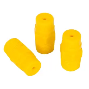 BYCO PP PVDF Plastic Polypropylene KY Wide Angle Standard Full Cone Water Spray Nozzles