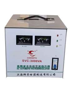 220 В 3 кВА Высокоточный полностью автоматический стабилизатор Интеллектуальный SVC/TND Малый медный регулятор напряжения однофазный ток переменного тока - Product Image 5