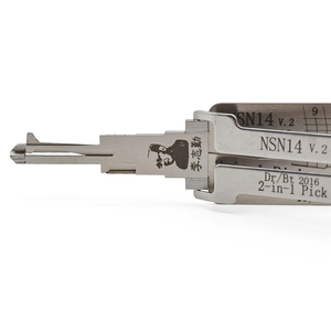 Herramienta de Cerrajería de Alta Calidad Lishi NSN14 2 en 1, Herramienta de Apertura y Decodificación Automática para Llaves de Vehículos - Product Image 6