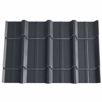 Tôle profilée 840 900 en acier coloré prélaqué, revêtement aluminium, haute résistance, dureté moyenne, conforme ASTM, durable pour