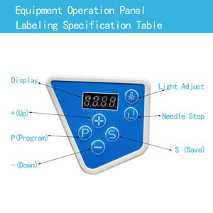 Новая промышленная компьютеризированная оверлочная машина JAOKE JK-747 с прямым приводом, плоская платформа, 3/4/5-ниточный швейный станок, пластиковая и металлическая конструкция - Product Image 5