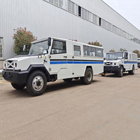 Fabricant 4x2 4x4 18 sièges 22 places Transporteur de passagers Camion minier Bus de mine Voitures de tourisme pour l'exploitation minière